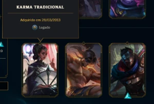 Account with Judgement Kayle + King Rammus + 2013 Victorious - League of Legends LOL