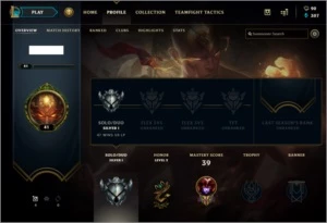 Conta lol Prata 1 - League of Legends