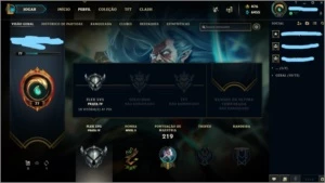 Conta LVL 77 com 50 campeões-25 skin, 7k EA e 476 RP SEM ELO - League of Legends LOL