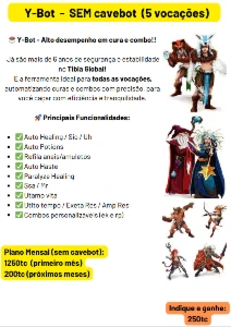 Y-Bot Helper Tibia Global - (Inclui 1 licença + 30 dias)