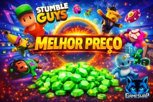 [Melhor Preço] - Stumble Guys - 5000 Gemas - Online 24/7