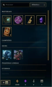 conta smurf low level - League of Legends LOL