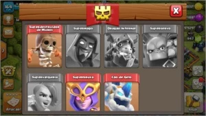 Pacotão de Contas, CLASH OF CLANS E CLASH ROYALE.