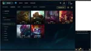 CONTA PLATINA 4 LEAGUE OF LEGENDS S8 BORDA DIAMANTE LOL