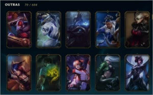 CONTA PLATINA 4 LEAGUE OF LEGENDS S8 BORDA DIAMANTE LOL