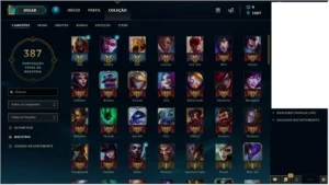 CONTA PLATINA 4 LEAGUE OF LEGENDS S8 BORDA DIAMANTE LOL