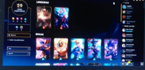 Conta League off legends (para vender logo, preço justo) - League of Legends LOL