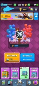 VENDO CONTA CLASH ROYALE NV 12 MUITO BEM UPADA