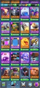 VENDO CONTA CLASH ROYALE NV 12 MUITO BEM UPADA