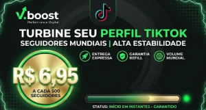Tiktok Seguidores |⚡ Entrega Expressa - Redes Sociais