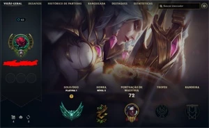 CONTA DROPADA DO D3 - League of Legends LOL
