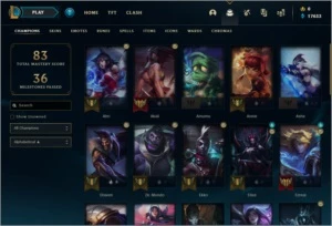 Conta LOL Grandmaster - League of Legends