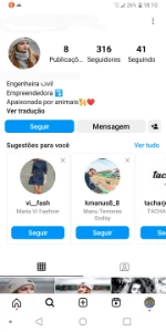 Contas sem selo de novo - Redes Sociais