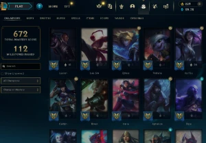 Conta Lol Full Acessso - Diamante 4 - 150+ Skins - Lvl 484 - League of Legends