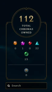 Conta com muita skin bem abaixo do preco - League of Legends LOL