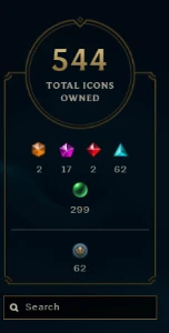 Conta com muita skin bem abaixo do preco - League of Legends LOL