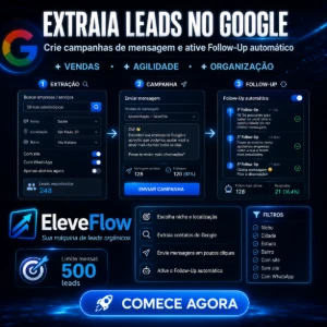 Disparador de Mensagem + Google Extrator + Up- Follow - Outros