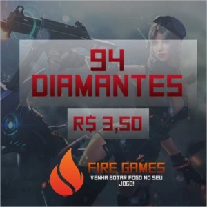 94 DIAMANTES - FREE FIRE