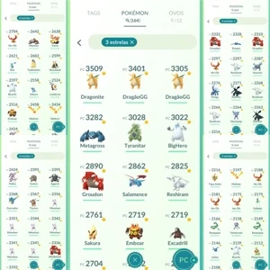 Conta Pokemon Go Nível 39 - Pokémon