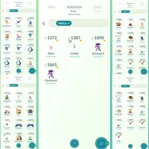 Conta Pokemon Go Nível 39 - Pokémon