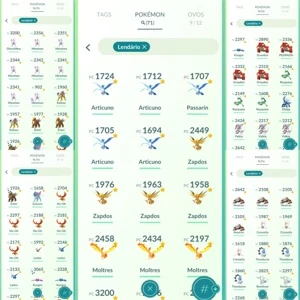 Conta Pokemon Go Nível 39 - Pokémon