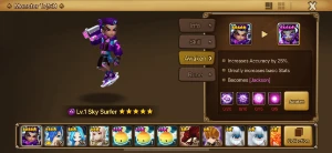 Conta Summoners War Reroll Dark Sky Surfer (Jackson)