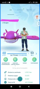 Conta pokémon Go NV 48 - Pokemon GO