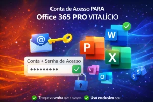 Office 365 Pro - conta + senha vitalício