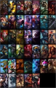 Acc League of legends Gold 5 - 85 Champs - 40 Skins! LOL