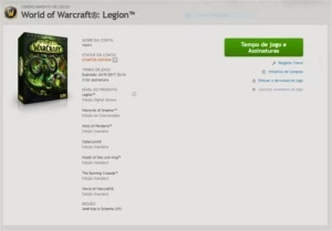Conta Battle.net - WOW ilvl910 Legion + Diablo 3 + HS - Blizzard