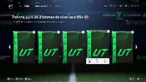 Conta NOVA com Evoluções, Charlton, Saliba, Rafael Leão - FIFA