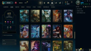 Conta LOL LVL 73 | 106 Campeões| 62 Skins |UNRANKED| 2014 - League of Legends