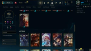 Conta LOL LVL 73 | 106 Campeões| 62 Skins |UNRANKED| 2014 - League of Legends