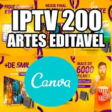 Super Pack 200 Banner Iptv Editável No Canva - Digital Services - DFG