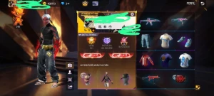 Conta free fire antiga com skin raras
