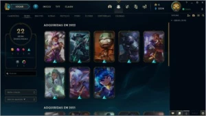 Conta com Volibear Prestigio + 100pts Prestigio - League of Legends LOL