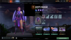 CONTA DOTA 2 COM ARCANAS EXCLUSIVAS, PERSONAS, IMORTAIS ETC