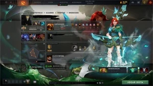 CONTA DOTA 2 COM ARCANAS EXCLUSIVAS, PERSONAS, IMORTAIS ETC