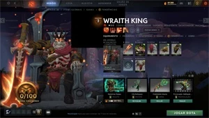 CONTA DOTA 2 COM ARCANAS EXCLUSIVAS, PERSONAS, IMORTAIS ETC