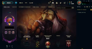 Conta no LOL de 2016 - LVL 459 - League of Legends