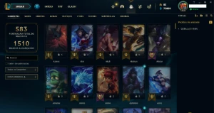 Conta no LOL de 2016 - LVL 459 - League of Legends