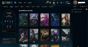 Conta no LOL de 2016 - LVL 459 - League of Legends