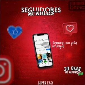 SEGUIDORES MUNDIAIS - Redes Sociais