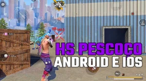 Free Fire Hs Pescoço + Holograma 100% Hs Antban