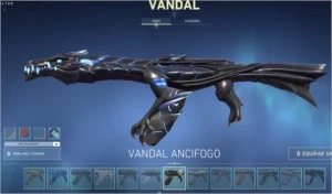 CONTA VALORANT COM MMR ALTO TOP100 E MUITA SKIN