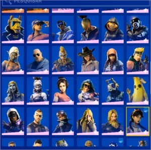 CONTA FORTNITE S4 CAP.1 ATÉ A SEASON ATUAL/JOGOS EPIC