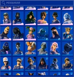 CONTA FORTNITE S4 CAP.1 ATÉ A SEASON ATUAL/JOGOS EPIC