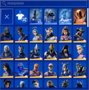 CONTA FORTNITE S4 CAP.1 ATÉ A SEASON ATUAL/JOGOS EPIC