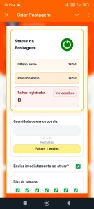 Criador de postagens - telegram - Outros