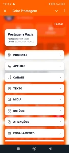 Criador de postagens - telegram - Outros